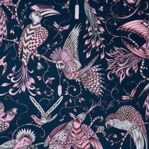 Audubon Pink Upholstered Pelmets